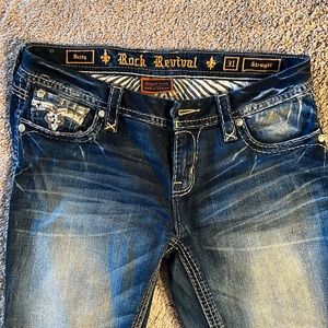 Womens Rick Revival denim jeans
